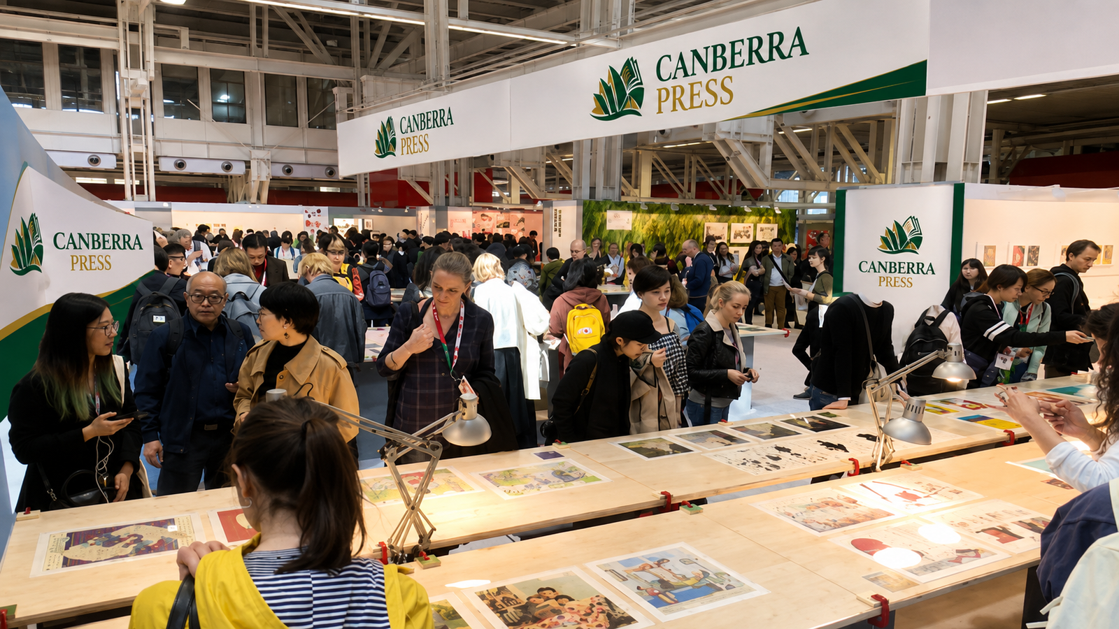 Canberra Press at a book fair